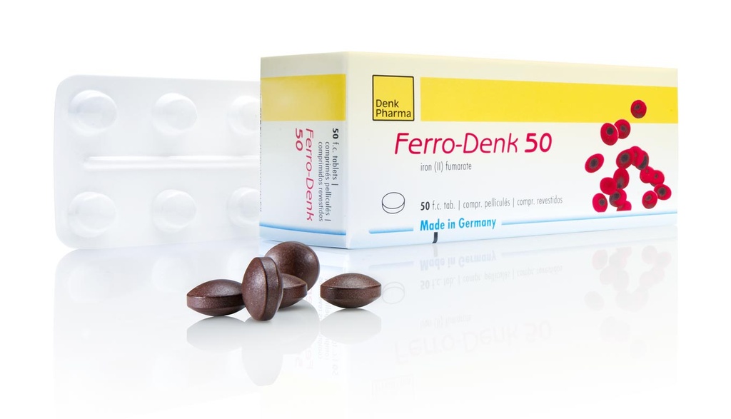 Ферро Денк 50мг №50 шахмал Denk Pharma